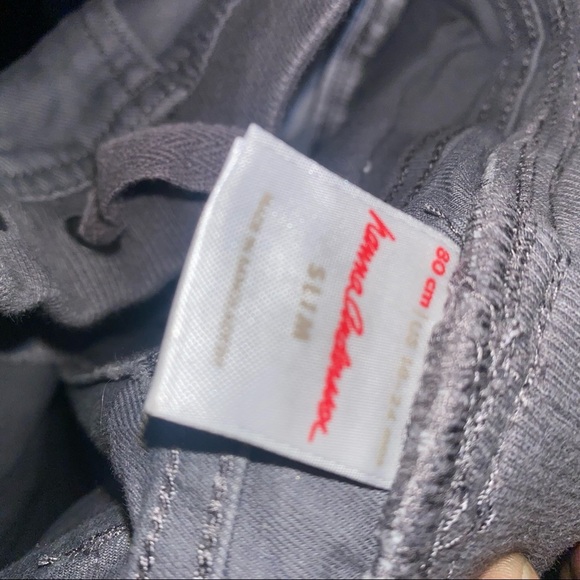 𝅺Hanna Andersson.Kickstart gray Slim Pants In Stretch Twill 18-24 months - Picture 4 of 4